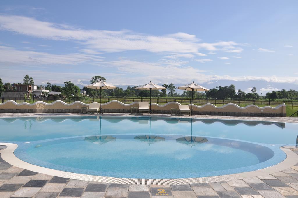 Green Park Chitwan Sauraha Exterior foto